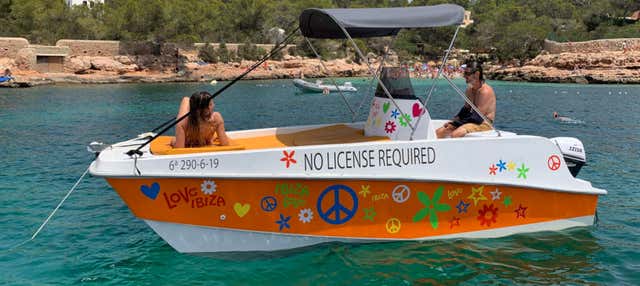Alquiler de barcos sin licencia en San Antonio Abad