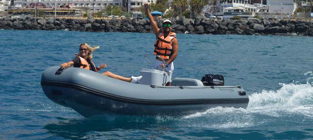 Alquiler de lanchas sin licencia en Costa Adeje en Costa Adeje