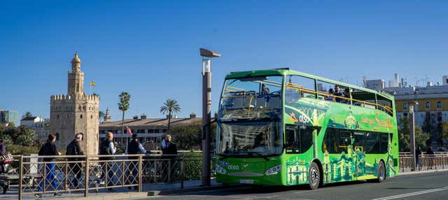 Autobús y barco turístico de Sevilla en Sevilla