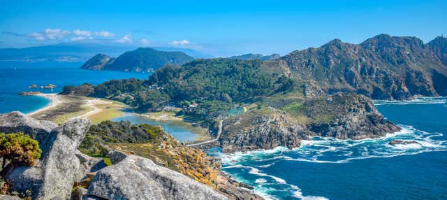 Barco a las Islas Cíes en Baiona