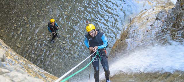 Barranquismo en el Pirineo aragonés en Torla Ordesa