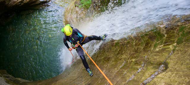 Barranquismo en el río Duratón en Somosierra