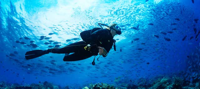 Bautismo de buceo en Cala’n Bosch en Cala En Bosch
