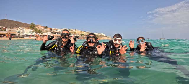 Bautismo de buceo en Morro Jable en Morro Jable