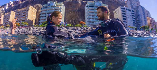 Bautismo de buceo en Radazul en Radazul