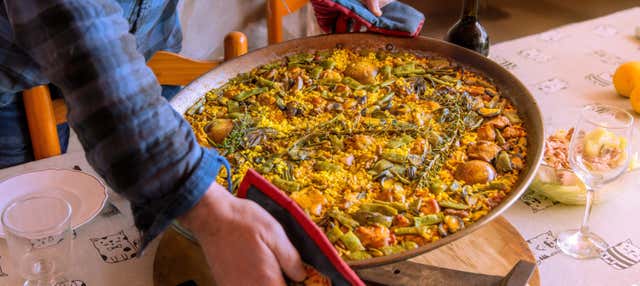Clase de paella valenciana en Valencia