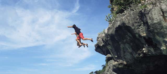 Coasteering en Mallorca en Peguera