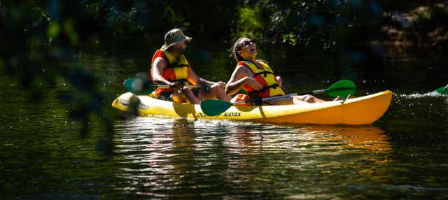 Descenso del río Umia en kayak en Cambados