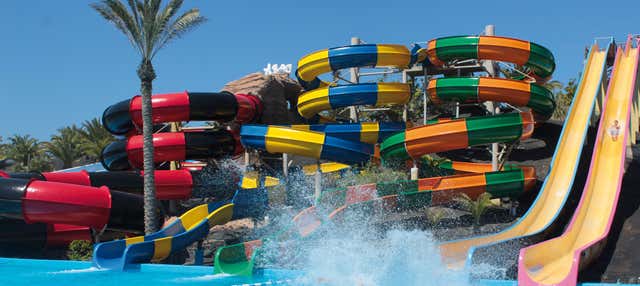 Entrada a Acua Water Park en Corralejo