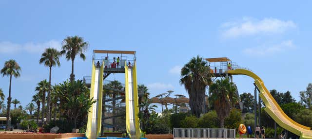 Entrada a Aquopolis Costa Dorada en Vilaseca