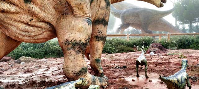 Entrada a Dinópolis en Teruel