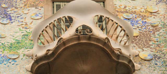 Entrada a la Casa Batlló en Barcelona