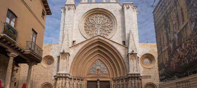 Entrada a la Catedral de Tarragona en Tarragona