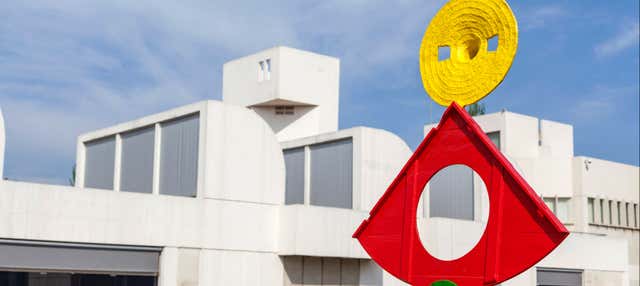 Entrada a la Fundación Joan Miró en Barcelona