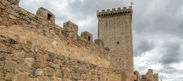 Entrada a la Torre del Homenaje del castillo de Peñaranda en Penaranda De Duero