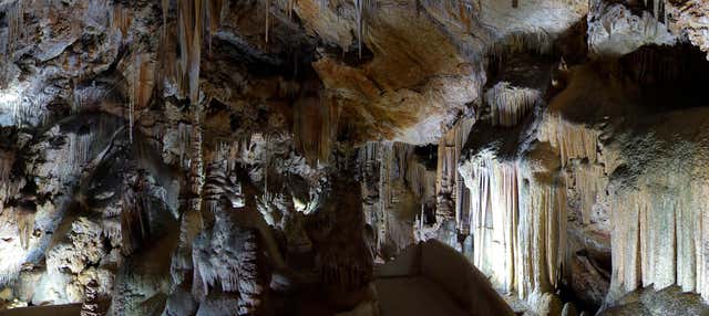 Entrada a las cuevas de Campanet en Campanet