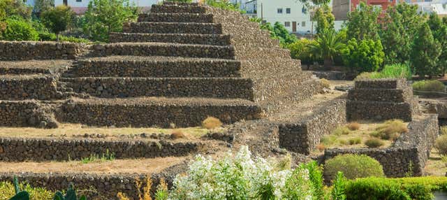 Entrada a las Pirámides de Güímar en Guimar