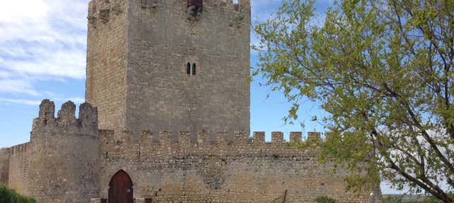 Entrada al castillo de Tiedra en Tiedra