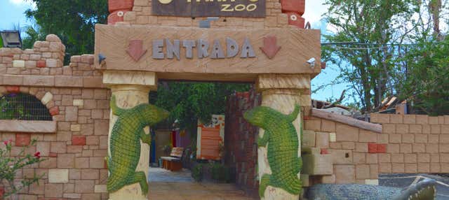 Entrada al Cocodrilo Park Gran Canaria en Aguimes