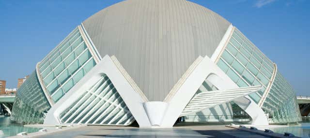 Entrada al Hemisfèric en Valencia