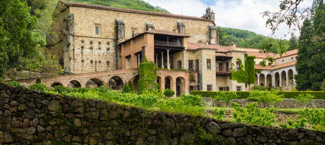 Entrada al monasterio de Yuste en Cuacos De Yuste