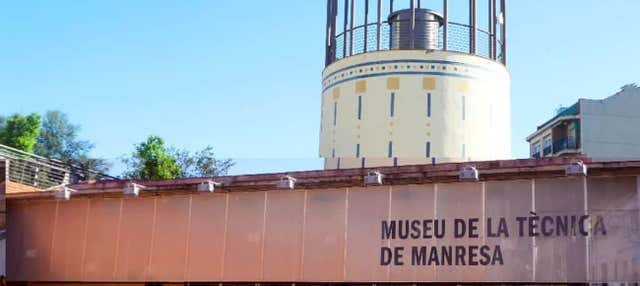 Entrada al Museo del Agua y el Textil de Manresa en Manresa
