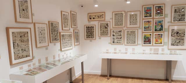 Entrada al Museo del Cómic en San Cugat Del Valles