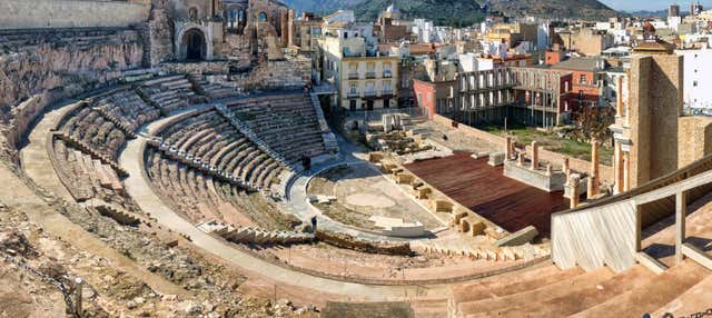 Entrada al Museo del Teatro Romano en Cartagena