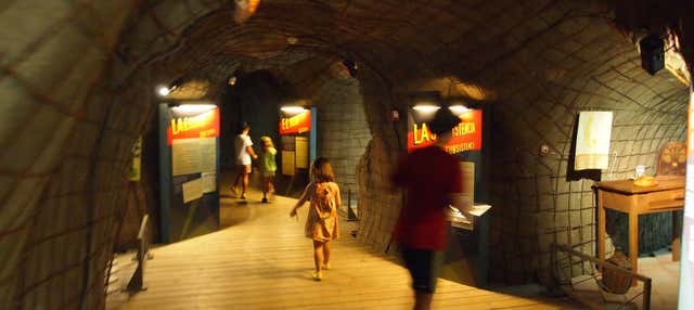 Entrada al Museo-Refugio de la Guerra Civil en Cartagena