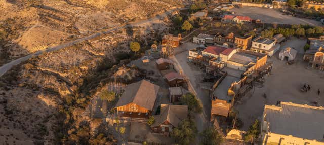Entrada al Oasys Minihollywood en Tabernas