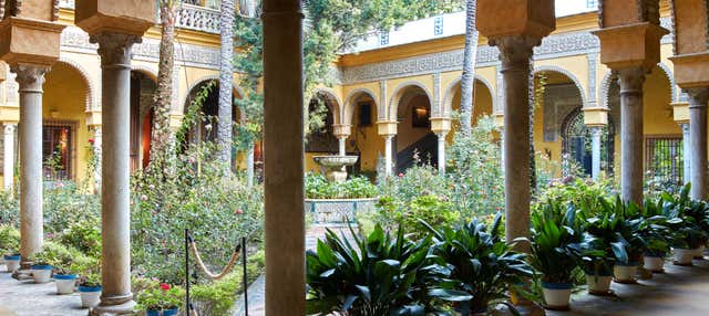 Entrada al Palacio de las Dueñas con audioguía en Sevilla