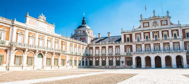 Entrada al Palacio Real de Aranjuez en Aranjuez