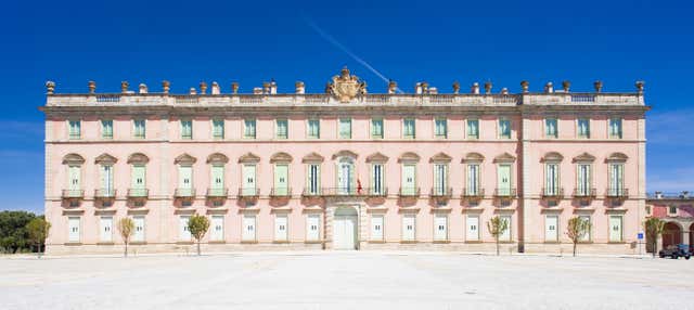 Entrada al Palacio Real de Riofrío en Navas De Riofrio