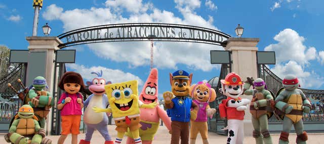 Entrada al Parque de Atracciones de Madrid en Madrid