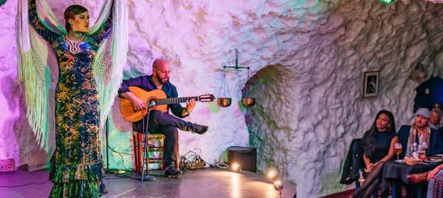 Espectáculo en el tablao El Templo del Flamenco en Granada