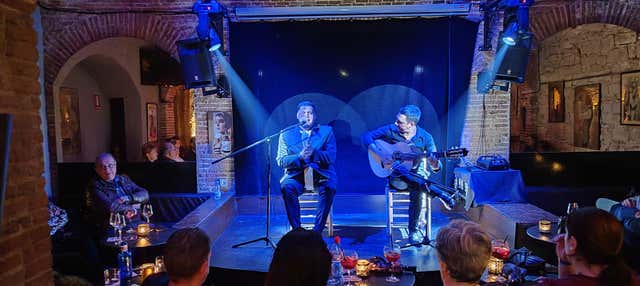 Espectáculo en el Tablao Flamenco El Paraigua en Barcelona