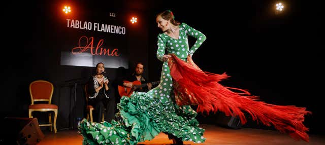 Espectáculo flamenco en el tablao Alma en Palma Mallorca