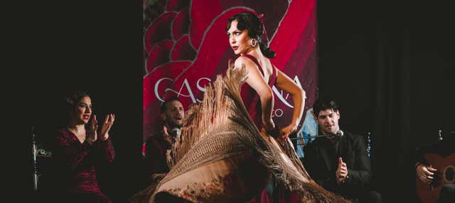 Espectáculo flamenco en el tablao Casa Ana en Granada