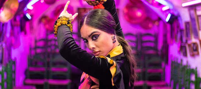 Espectáculo flamenco en el tablao Cueva de la Rocío en Granada