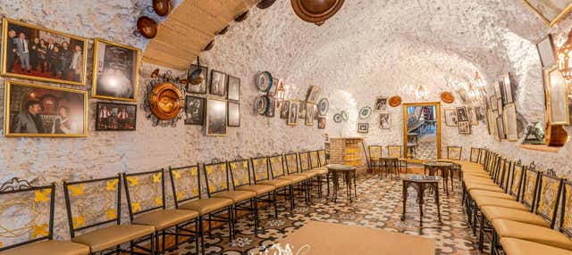 Espectáculo flamenco en el tablao Cueva Los Amayas en Granada