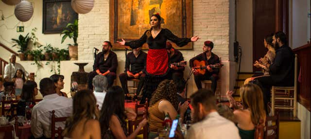 Espectáculo flamenco en el Tablao de Carmen en Barcelona