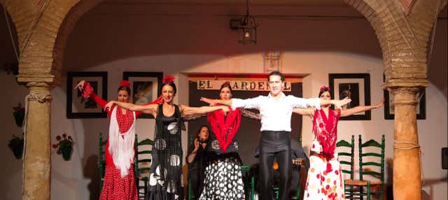Espectáculo flamenco en el tablao El Cardenal en Cordoba