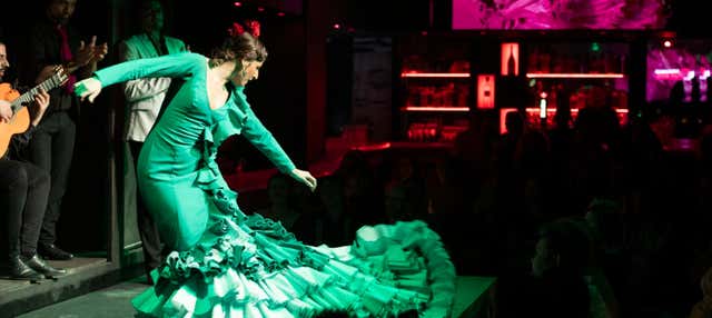 Espectáculo flamenco en el Tablao El Duende en Barcelona