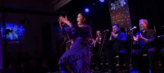 Espectáculo flamenco en el tablao La Guarida del Ángel en Jerez