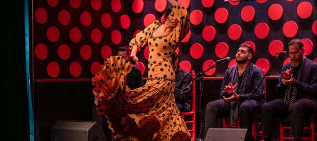 Espectáculo flamenco en el tablao Los Tarantos en Barcelona