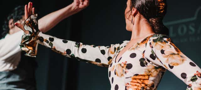 Espectáculo flamenco en el tablao Palosanto en Valencia