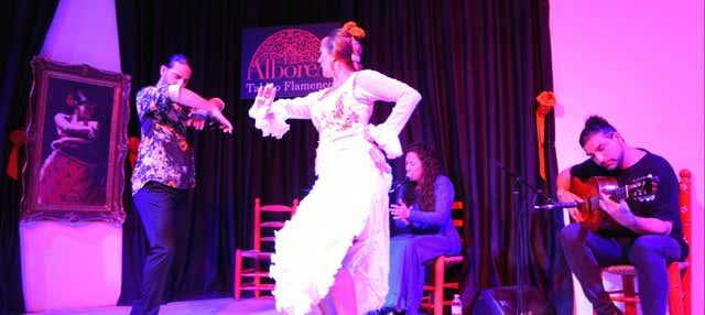 Espectáculo flamenco en La Alboreá en Granada