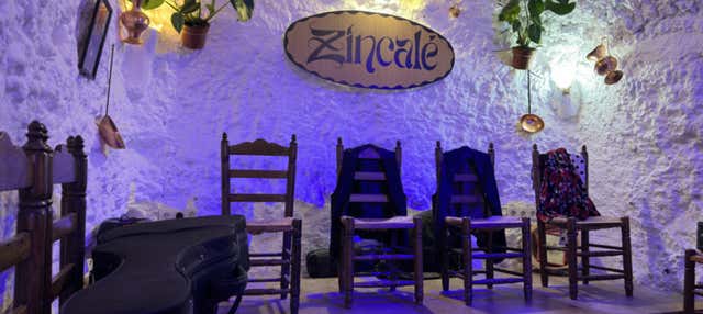 Espectáculo flamenco en la Cueva Zincalé en Granada