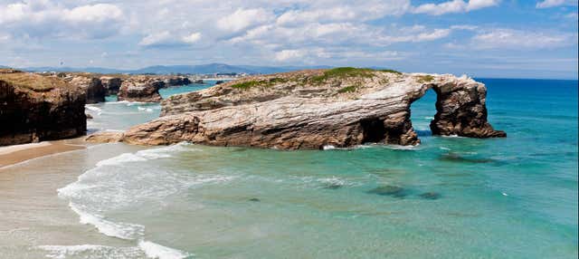 Excursión a la playa de Las Catedrales y Lugo en La Coruna