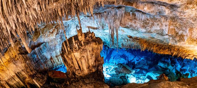 Excursión a las cuevas del Drach con concierto desde el sur de Mallorca en Cala Mayor